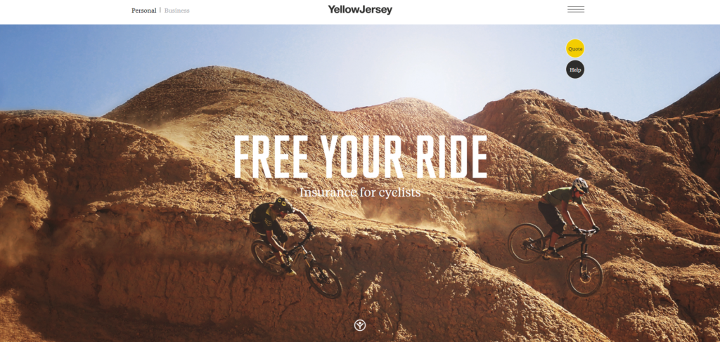 Bicycle Insurance by Yellow Jersey