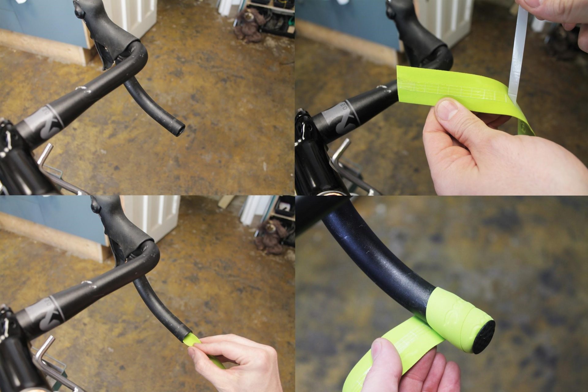 How to wrap bicycle bar tape for cycling