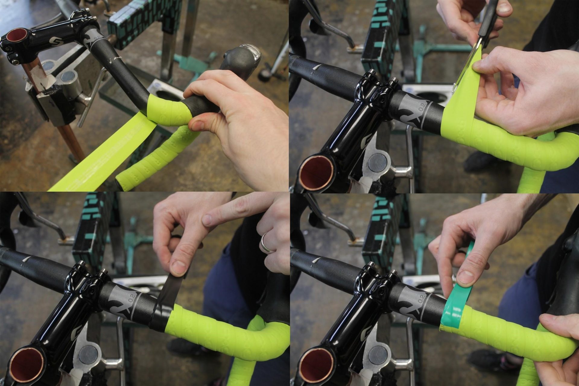 How To Wrap Bicycle Bar Tape For Cycling