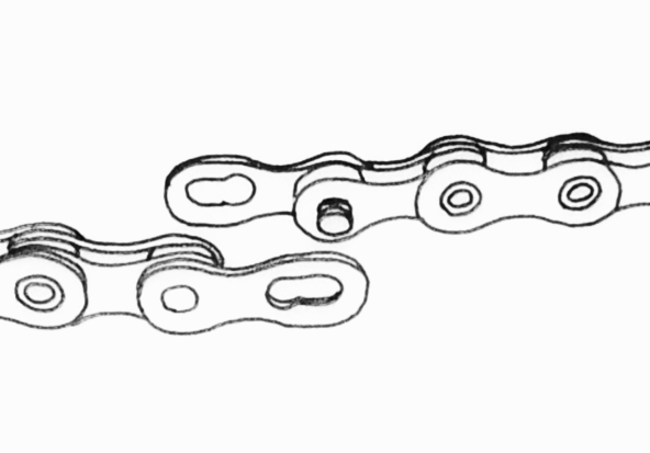 How to repair a broken bicycle chain - Fif 25.2