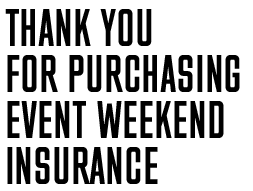 Thank you for purchasing Prudential RideLondon event insurance