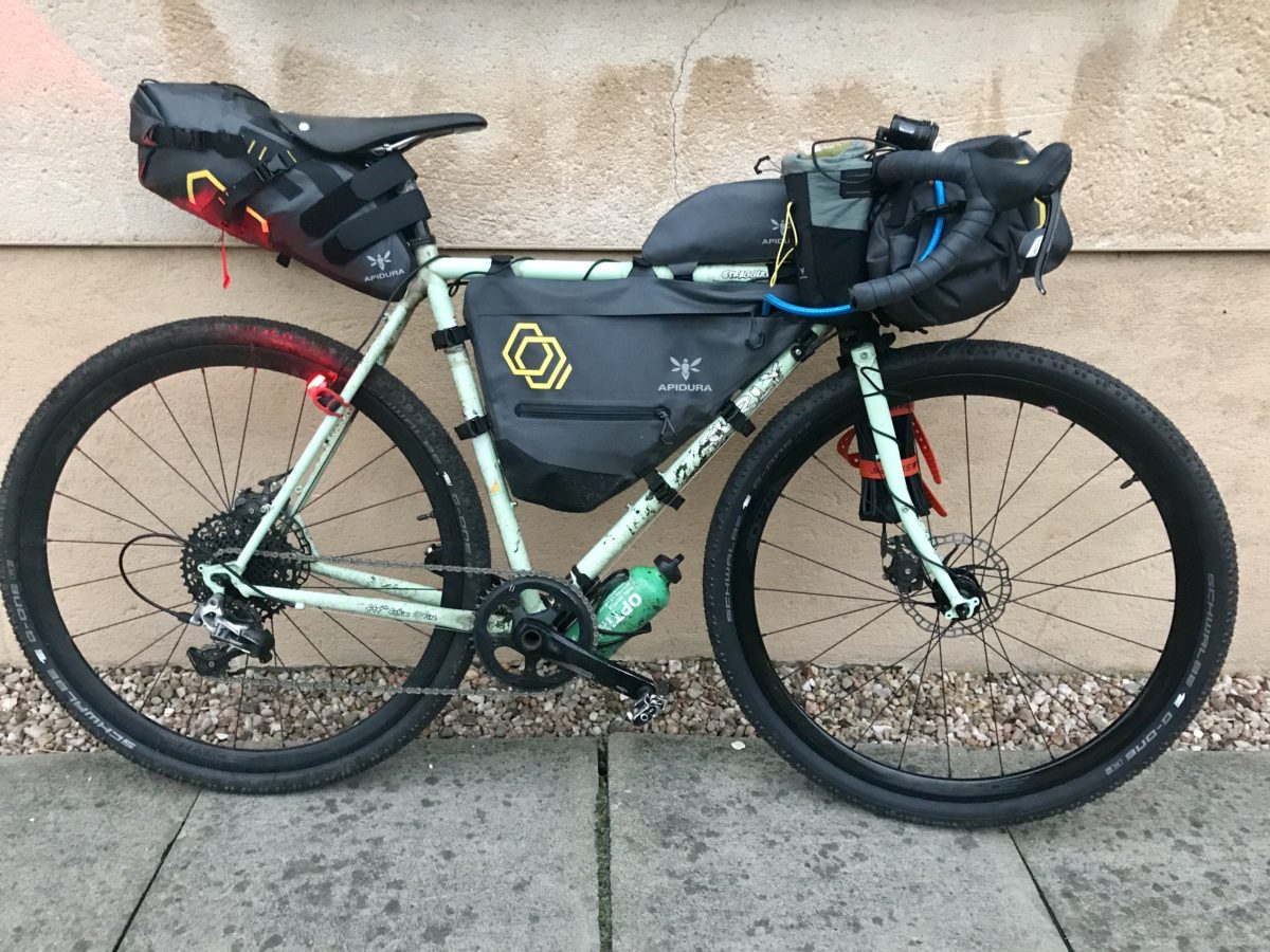 bikepacking bags apidura
