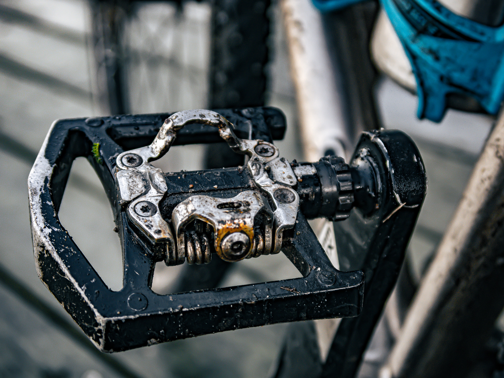 A Clipless mountain bike pedal